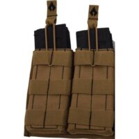 Advance Warrior Solutions Open Top Double Mag Pouch Tan