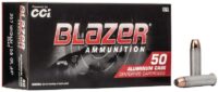 CCI Blazer Aluminum Handgun Ammunition .357 Mag 158 gr JHP 1150 fps 50/ct
