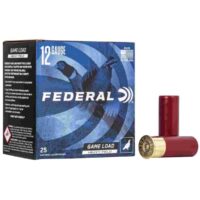 Federal Game-Shok Heavy Field Load 12 ga 2 3/4" 3 1/4 dr 1 1/4 oz #6 1220 fps 25/ct