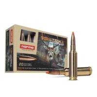 Norma TipStrike Rifle Ammunition 6.5 Creedmoor 140gr PT 2625 fps 20/ct