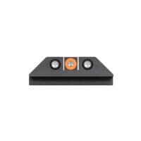 Night Fision Tritium Night Sight Set Orange Front Black Back for Glock