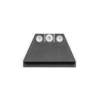 Night Fision Suppressor Height Night Sight Set White Front White Back for Glock