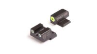 Perfect Dot NS Set w/Yellow Front +  Black Square Rear Fits Springfield XD