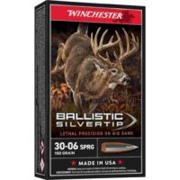 Winchester Ballistic Silvertip Rifle Ammunition .30-06 Sprg 150 gr. PT 2900 fps 20/ct