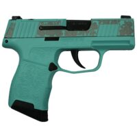 Sig Sauer "Gun & Roses-Robin's Egg Blue" P365 Optic Ready Handgun 9mm Luger 10rd Magazines(2) 3.1" Barrel X-RAY 3 Sights