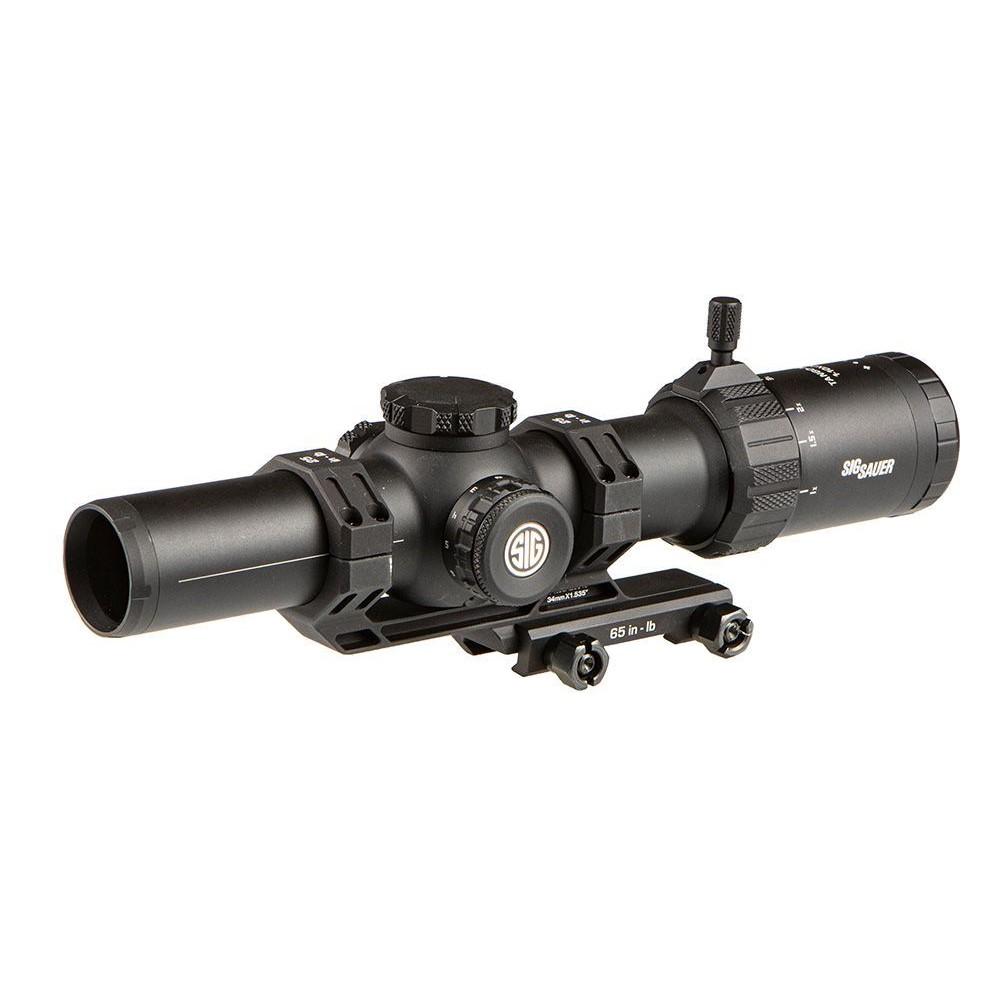 Sig Sauer TANGO-MSR LPVO Rifle Scope 1-10x26 34mm FFP BDC-10 Illum Black