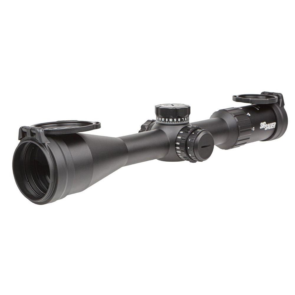 Sig Sauer Whiskey 4 Rifle Scope 5-20X50 30mm FFP MOA MIlling Hunter Illum Exp ZeroStop - Black