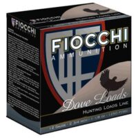 Fiocchi Lead Dove & Quail Shotshells 12ga 2-3/4 in 1-1/8 oz #8 1250 fps 25/ct