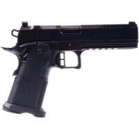 Alpha Foxtrot AF1911 Romulus Handgun 9mm Luger 17 & 20rd Magazines 5" Bull Barrel Polished DLC Black RMSc Cut