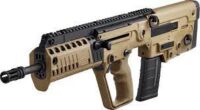 IWI TAVOR X95 XB16  RIA 5.56MM 16.5" BBL FLAT TOP W/RAIL FLIP-UP SITES 30RD MAG FDE
