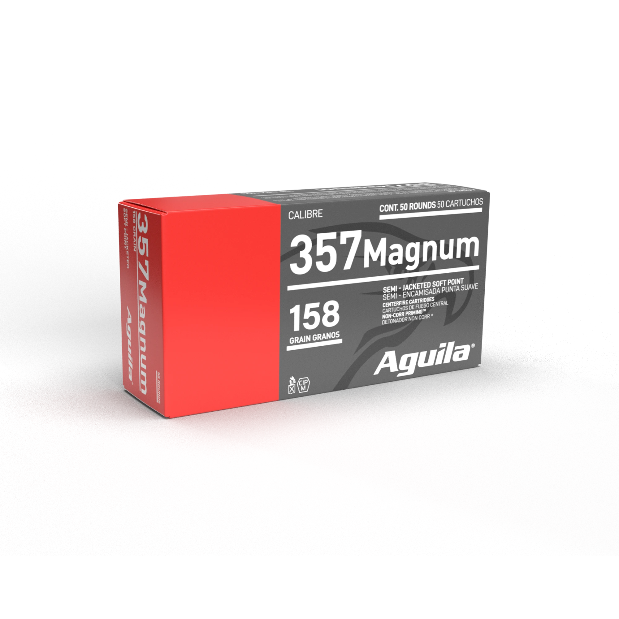 AGUILA 357 MAG SJSP 158GR 50RD BOX 20 BXS PER CS