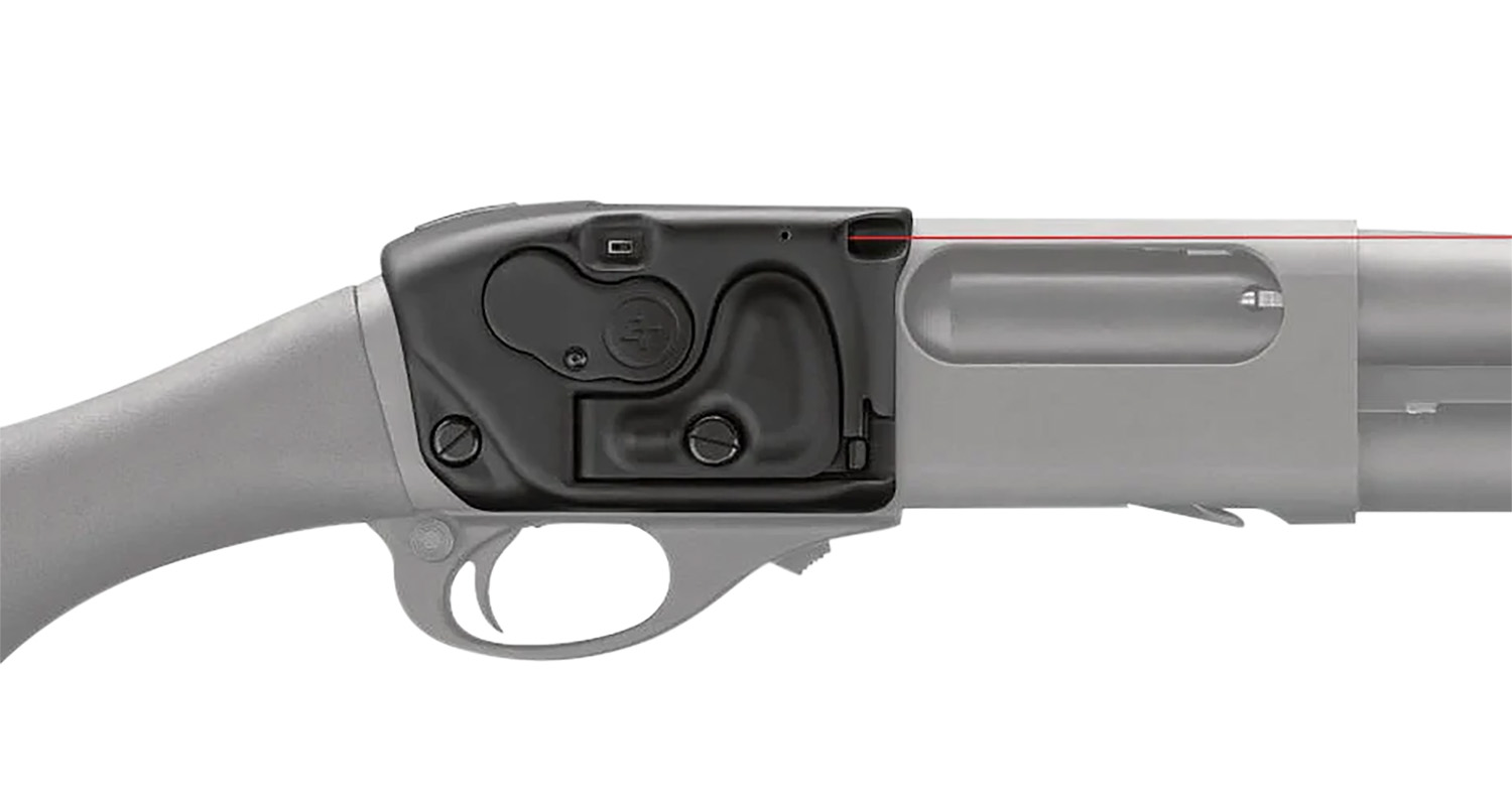 Crimson Trace 0179801 LaserSaddle Remington 870/Tac-14, Red Laser