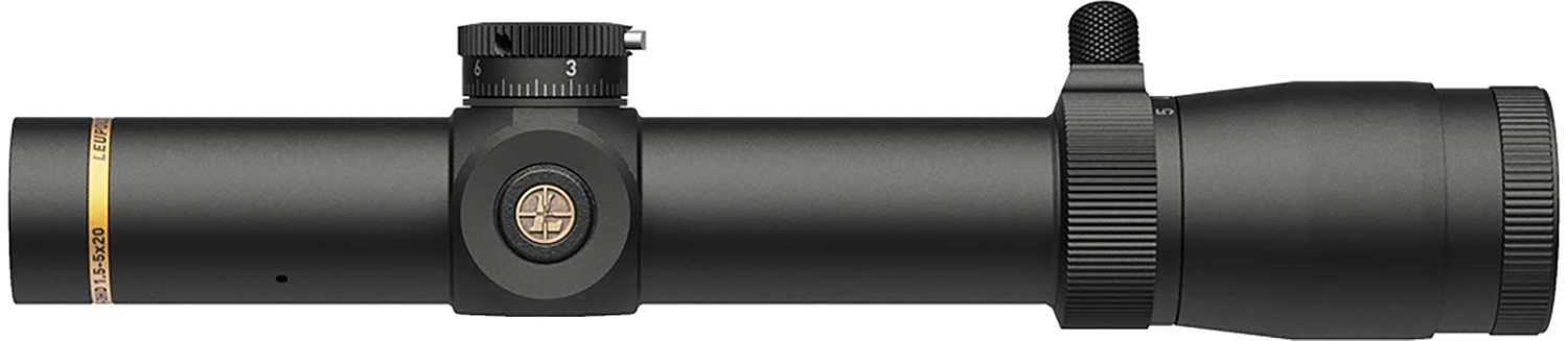 Leupold 180626 VX-3HD Matte Black 1.5-5x20mm CDS-ZL Illuminated FireDot Twilight Hunter Reticle 30mm Tube