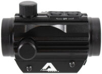 Aim Sports RD120PE Micro Dot  5 MOA Black Anodized 1x20mm Red/Green Dual Illuminated