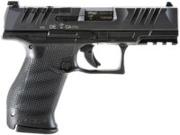Walther Arms 2854686 PDP  Compact Frame 9mm Luger 10+1 4" Black Steel Barrel, Black Optic Ready/Serrated Steel Slide, Black Polymer Frame w/Picatinny Rail, Textured Polymer Grip, Ambidextrous