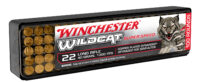 Winchester Ammo WW22LRSSD Wildcat Super Speed 22LR 40gr Copper Plated DynaPoint 100 Per Box/20 Case