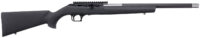 Magnum Research SBA22WMH Magnum Lite Straight Bolt 22 WMR 9+1 19" Black Threaded Barrel, Black Anodized Aluminum Receiver w/Picatinny Rail, Black Hogue OverMolded Polymer Stock