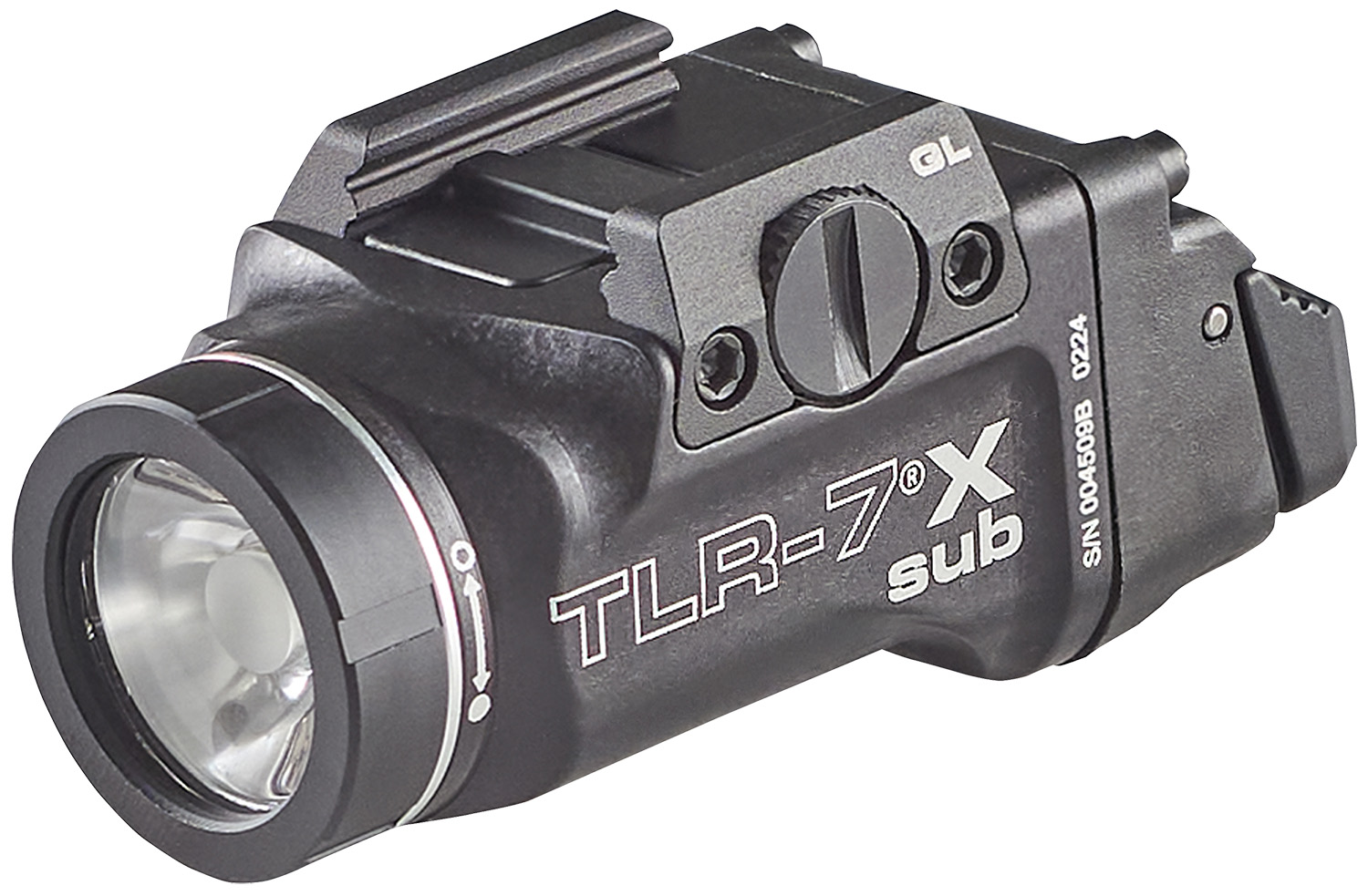 Streamlight 69405 TLR-7 X Sub USB Black Anodized 500 Lumens White LED Glock 43X MOS/48 MOS/43X/48