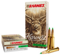 Barnes Bullets 32404  Harvest 308Win 165gr Sierra Tipped GameKing 20 Per Box/10 Case