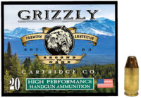 Grizzly Ammo GC380A2 380ACP 90gr Jacketed Hollow Point 20 Per Box/10 Case