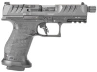 Walther Arms 2844176 PDP Pro SD Compact Frame 9mm Luger 18+1 4.60" Black Threaded Barrel, Black Optic Ready/Serrated Steel Slide, Black Polymer Frame w/Picatinny Rail, Medium Backstrap Grip