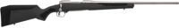 Savage Arms 57052 110 Storm Full Size 270 Win 4+1 22" Matte Button-Rifled Barrel, Matte Drilled & Tapped Stainless Steel Receiver, AccuStock Matte Gray Synthetic Stock, Right Hand