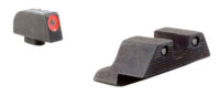 Trijicon 600538 HD Night Sights  Green/Tritium Orange Outline Front Sight-Green Tritium Black Outline Rear Sight Glock 17/17L/19 Standard Frame