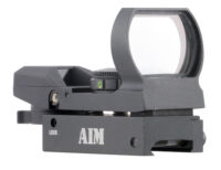 Aim Sports RT4WF1 Reflex Sight Warfare Edition Matte Black 1x 24mm x 34mm Red/Green Multi Reticle