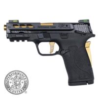 SMITH AND WESSON M&P380 PC 380ACP PORTED GOLD
