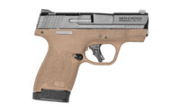 S&W SHIELD PLS 9MM 3.1" 13RD FDE/BLK