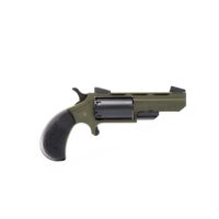 NAA Green Huntsman Conversion Handgun .22 LR/22 WMR 5rd Capacity 2" Barrel OD Green/Black