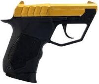 Taurus 22 TUC Handgun .22 LR 9rd Magazine 2.5" Barrel Black/Gold PVD