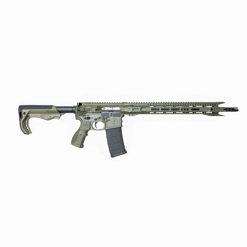 Fostech Stealth Raptor Rifle 5..56mm 30rd Magazine(1) 16" Barrel Mach-1 Rail OD Green