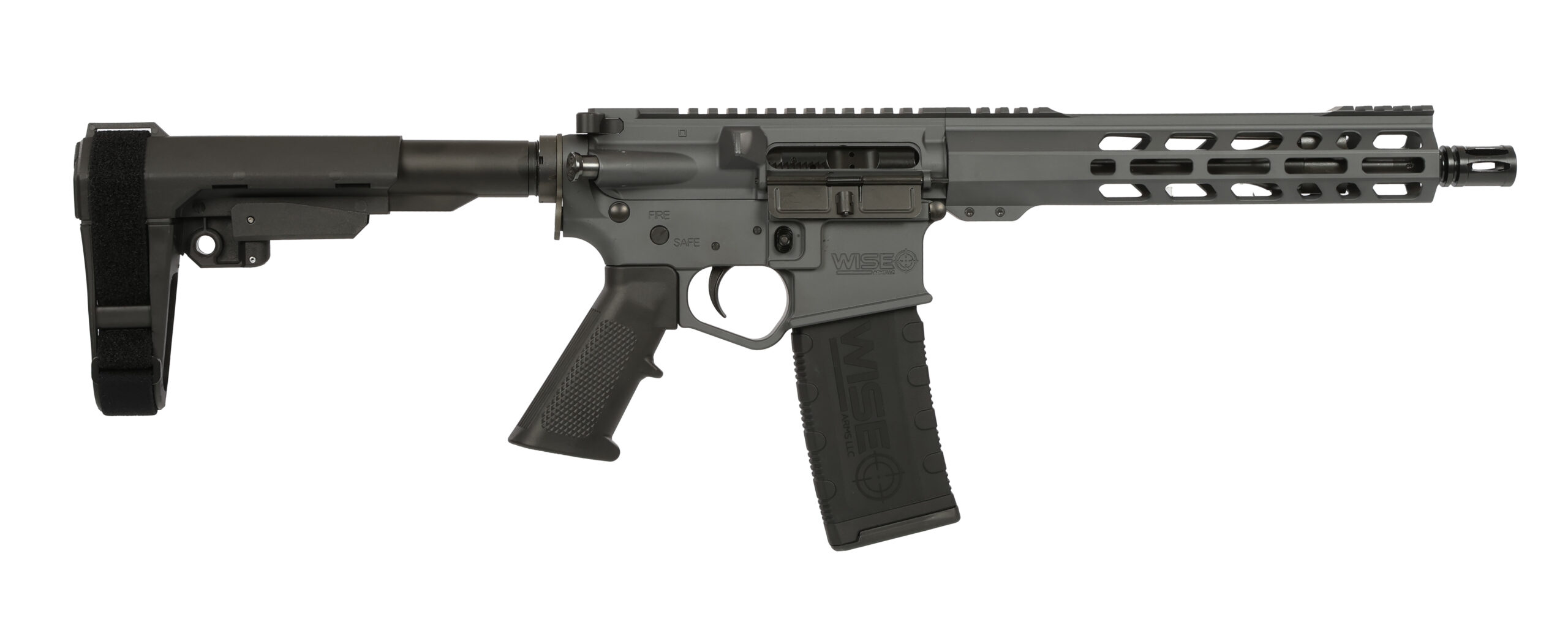 WISE ARMS WA-15B 300BLK GRY 10.5" SBA3