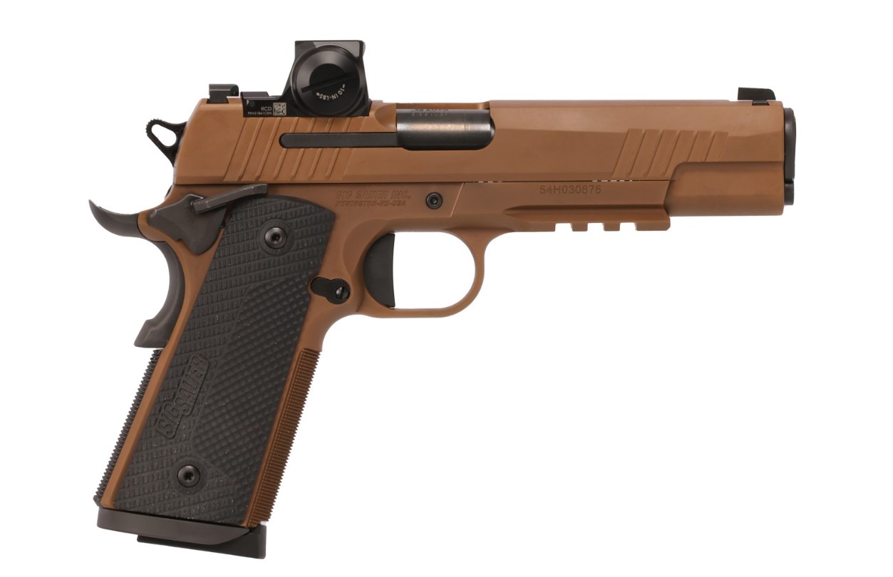 SIG SAUER 1911X 45ACP COY/BLK 5" ROMEO-X