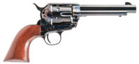 Cimarron PP401MALO El Malo Pre-War 1896-1940 38 Special 6 Shot, 5.50" Blued Octagon Steel Barrel, Blued Cylinder, Color Case Hardened Steel Frame, Walnut Grip, Exposed Hammer