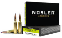 Nosler 40052 Ballistic Tip 6mmCreedmoor 95gr Spitzer Ballistic Tip 20 Per Box/10 Case