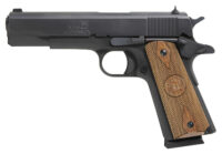 Iver Johnson Arms 1911A1 1911 A1 Government 70 Series 45 ACP 5" 8+1 Blued Steel Frame & Slide with Walnut Grip