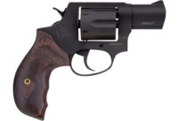 Taurus 2-856021SW 856 Small 38 Special +P 6 Shot 2" Matte Black Alloy Steel Barrel, Cylinder & Frame, Walnut Grip Transfer Bar Safety, Exposed Hammer