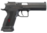 Tanfoglio IFG TFSTOCK3P40 Stock III Full Size 40 S&W 13+1, 4.44" Black Polygonal Rifled Barrel, Black Serrated Slide, Black Polymer Frame w/Beavertail, Polymer Grip
