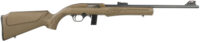 Rossi RS22L1811L RS22  Semi-Auto 22 LR 10+1 18" Black Barrel, Bronze Monte Carlo Stock/Rec, Fiber Optic Sights