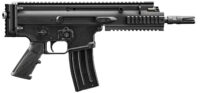FN 38101240 SCAR 15P 5.56x45mm 30+1 7.50" Black Chrome Lined Steel Barrel, Black Anodized Aluminum Picatinny Rail Receiver, Black Polymer Grip, Ambidextrous