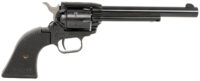 Heritage Mfg RR22B6PGHOL Rough Rider 22 LR 6 Shot, 6.50" Black Oxide Steel Barrel, Black Oxide Zinc Alloy Frame, Black Oxide Cylinder, Black Polymer Grip, Exposed Hammer