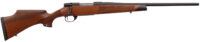 Weatherby VWR222RR0T Vanguard Camilla Compact 22-250 Rem 5+1 20" Matte Blued, Matte Blued Drilled & Tapped Steel Receiver, Grade A Turkish Walnut Monte Carlo Wood Stock