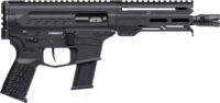 CMMG 45A4C0FAB Dissent MKG 45 ACP 13+1 6.50" Black Nitride Medium Taper Threaded Barrel, CMMG 5.5" M-LOK Handguards, Black Armor Cerakote Aluminum Picatinny Rail Receiver, CMMG Zeroed Grips