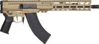 CMMG 86A8E0BCT Dissent MK47 7.62x39mm 30+1 12.50" Black Nitride Threaded Barrel, M-LOK Handguards, Coyote Tan Cerakote Aluminum Picatinny Rail Receiver