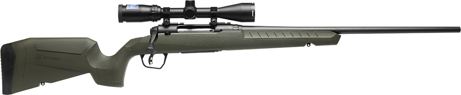 Savage Arms 32158 Axis 2 XP Combo Full Size 270 Win 4+1 22" Black Sporter Barrel, Black Carbon Steel Receiver Drilled & Tapped, OD Green Fixed Synthetic Stock, Weaver 3-9x40mm Scope, Right Hand