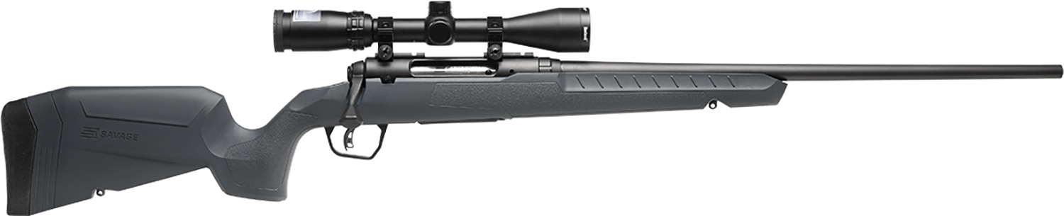 Savage Arms 32179 Axis 2 XP Combo Full Size 25-06 Rem 4+1 22" Black Sporter Barrel, Black Carbon Steel Receiver Drilled & Tapped, Gray Fixed Synthetic Stock, Weaver 3-9x40mm Scope, Right Hand