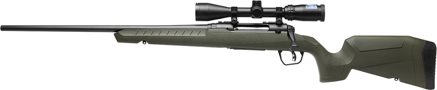 Savage Arms 32191 Axis 2 XP Combo Full Size 270 Win 4+1 22" Black Sporter Barrel, Black Carbon Steel Receiver Drilled & Tapped, OD Green Fixed Synthetic Stock, Weaver 3-9x40mm Scope, Left Hand