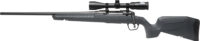 Savage Arms 32213 Axis 2 XP Combo 270 Win 4+1 22" Black Sporter Barrel, Black Drilled & Tapped Steel Receiver, Fixed Gray Synthetic Stock, Left Hand, Boresighted 3-9x40